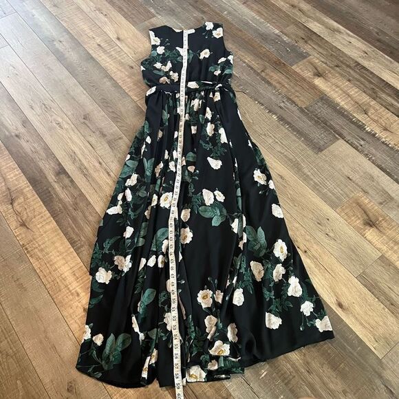 Lulu's Magnolia Blooms Black Floral
Print Maxi Dress size m - Picture 5 of 12
